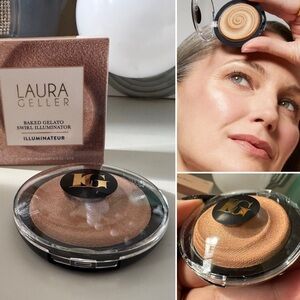 Laura Geller Baked Gelato Swirl Illuminator Gilded Honey